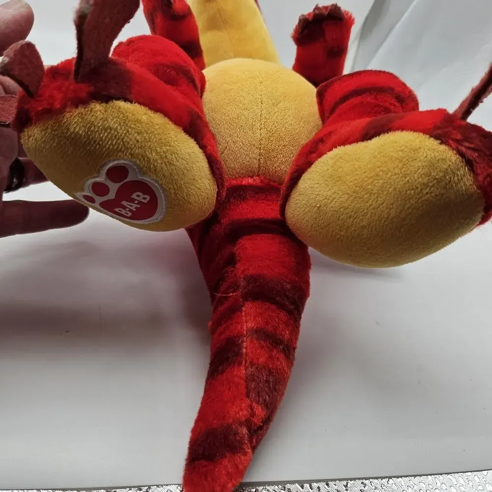 Build-A-Bear Workshop‎ Red T-Rex Dinosaur Plush Stuffed Animal Toy BAB